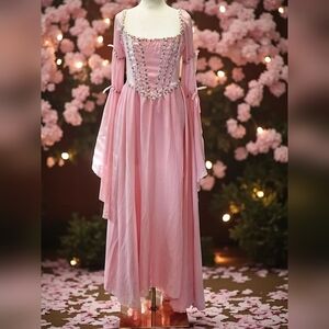 NWT Enchanted Reign Maxi Dress Sugar Thrillz SZ XS/SM THIS RUNS BIG!